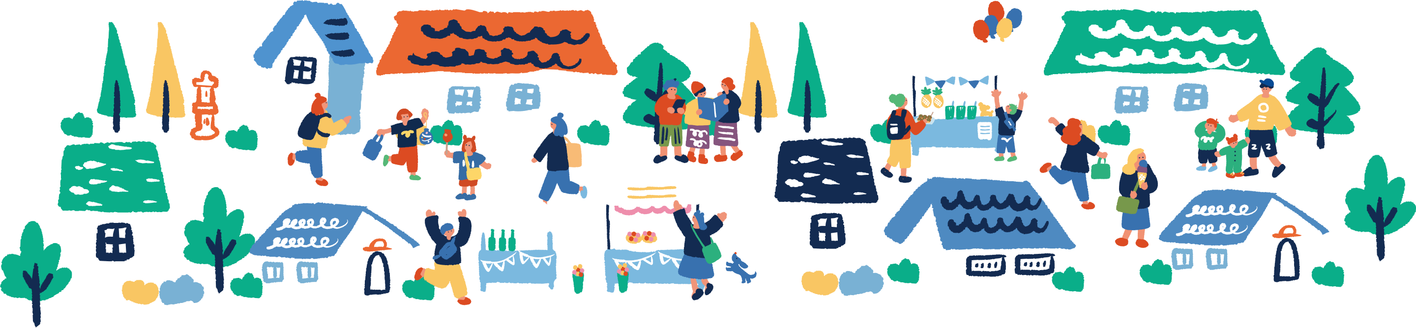 ミニふくおかイメージイラスト